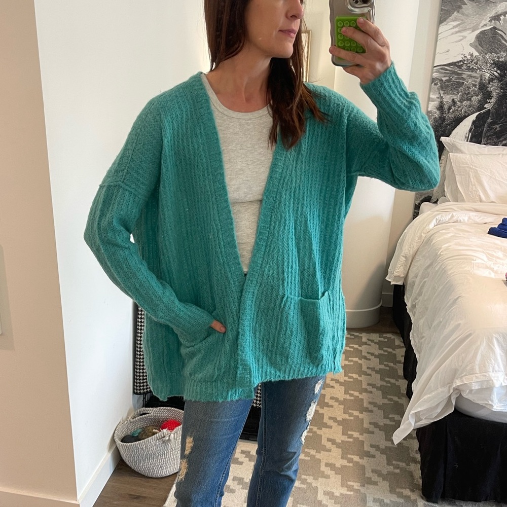 Free People oversized cardigan